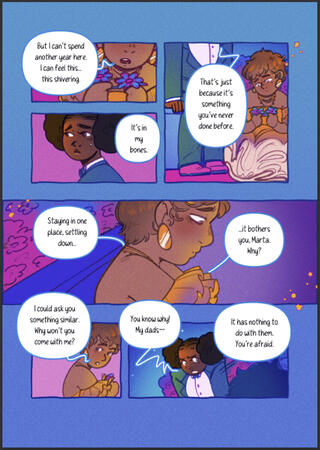 UntitledPages 1-4 of "Oona and Marta". Art Alex Barr/Dulceskull.